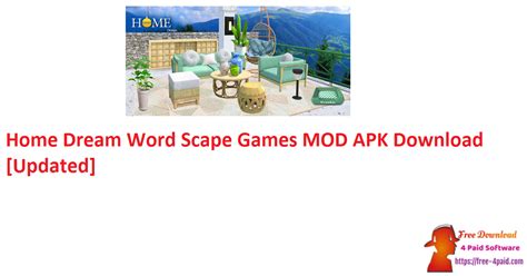 Home Dream Word Scape V1.0.2 MOD APK